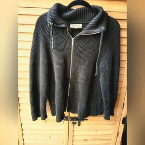 Jones New York 100% Cotton Sport Hoodie with Zipper